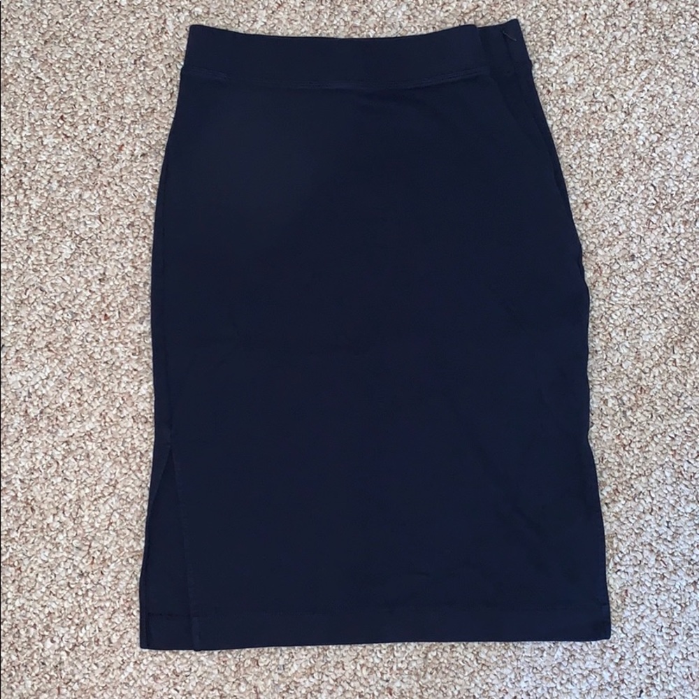 Gap Navy Slit skirt